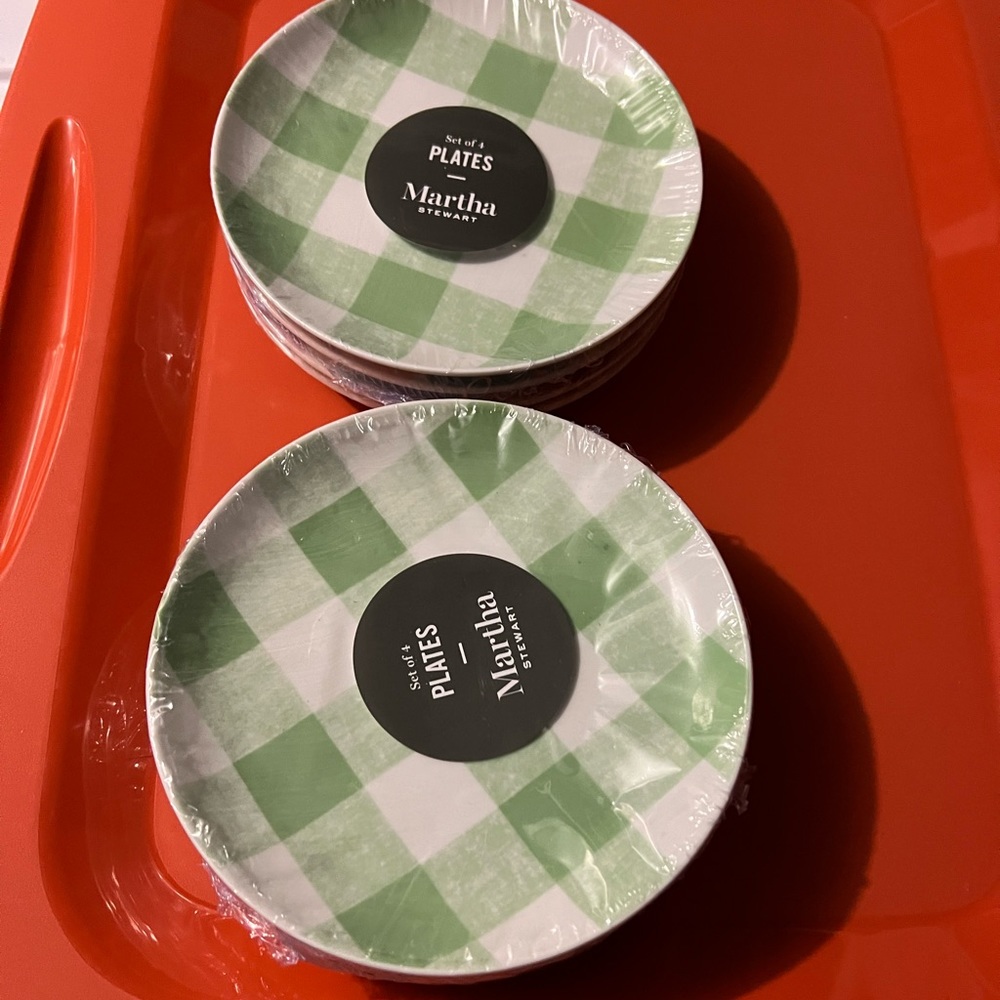Martha Stewart cocktail/appetizer plates